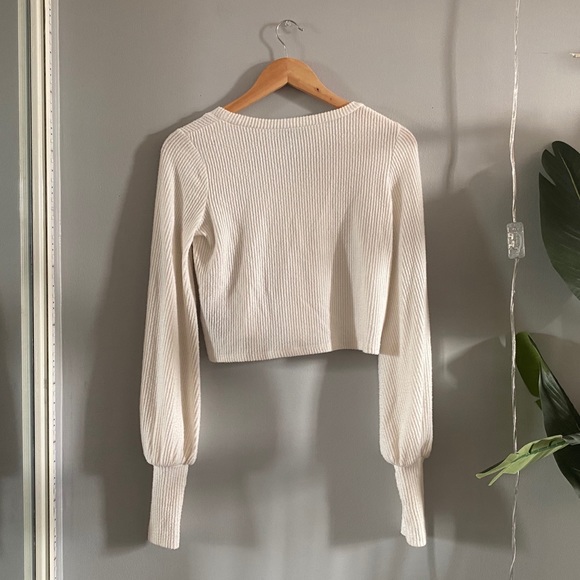 Out From Under Crop Sweater - Picture 3 of 5